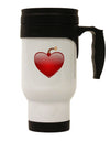 Love Bomb Stainless Steel 14oz Travel Mug-Travel Mugs-TooLoud-White-Davson Sales