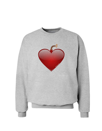 Love Bomb Sweatshirt-Sweatshirts-TooLoud-AshGray-Small-Davson Sales