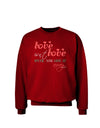 Love Isn't Love Until You Give It Away - Color Adult Dark Sweatshirt-Sweatshirts-TooLoud-Deep-Red-Small-Davson Sales