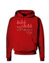 Love Isn't Love Until You Give It Away - Color Dark Hoodie Sweatshirt-Hoodie-TooLoud-Red-Small-Davson Sales