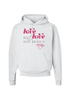 Love Isn't Love Until You Give It Away - Color Hoodie Sweatshirt-Hoodie-TooLoud-White-Small-Davson Sales