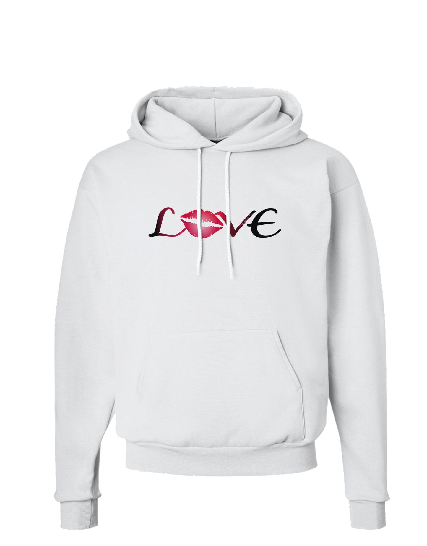 Love Kiss Hoodie Sweatshirt-Hoodie-TooLoud-White-Small-Davson Sales