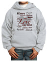 Love Languages Youth Hoodie Pullover Sweatshirt by TooLoud-Youth Hoodie-TooLoud-Ash-XS-Davson Sales