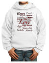 Love Languages Youth Hoodie Pullover Sweatshirt by TooLoud-Youth Hoodie-TooLoud-White-XS-Davson Sales