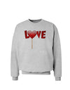 Love Lollipop Sweatshirt-Sweatshirts-TooLoud-AshGray-Small-Davson Sales