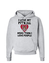 Love Pitbull More Than People Hoodie Sweatshirt-Hoodie-TooLoud-AshGray-Small-Davson Sales