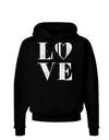 Love Splatter Dark Hoodie Sweatshirt-Hoodie-TooLoud-Black-Small-Davson Sales