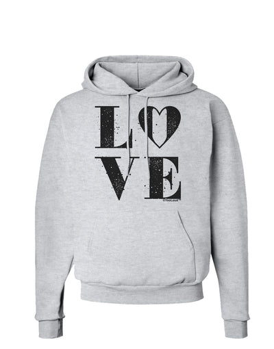 Love Splatter Hoodie Sweatshirt-Hoodie-TooLoud-AshGray-Small-Davson Sales