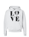 Love Splatter Hoodie Sweatshirt-Hoodie-TooLoud-White-Small-Davson Sales