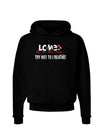 Love - Try Not To Breathe Dark Hoodie Sweatshirt-Hoodie-TooLoud-Black-Small-Davson Sales