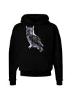 Lucky Cat Owl Dark Hoodie Sweatshirt-Hoodie-TooLoud-Black-Small-Davson Sales