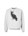 Lucky Cat Owl Sweatshirt-Sweatshirts-TooLoud-White-Small-Davson Sales