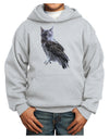 Lucky Cat Owl Youth Hoodie Pullover Sweatshirt-Youth Hoodie-TooLoud-Ash-XS-Davson Sales