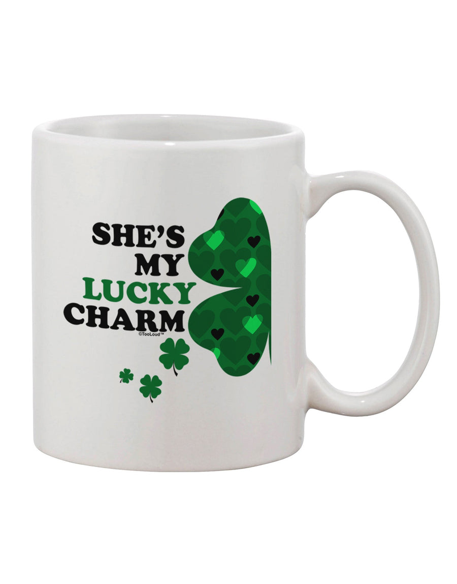 Lucky Charm - Exquisitely Crafted 11 oz Coffee Mug - TooLoud-11 OZ Coffee Mug-TooLoud-White-Davson Sales