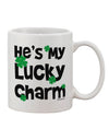 Lucky Charms Unite - Exquisite Matching Couples 11 oz Coffee Mug Design by TooLoud-11 OZ Coffee Mug-TooLoud-White-Davson Sales