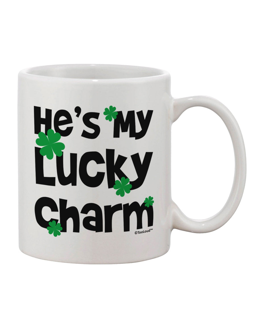 Lucky Charms Unite - Exquisite Matching Couples 11 oz Coffee Mug Design by TooLoud-11 OZ Coffee Mug-TooLoud-White-Davson Sales