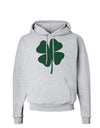 Lucky Four Leaf Clover St Patricks Day Hoodie Sweatshirt-Hoodie-TooLoud-AshGray-Small-Davson Sales