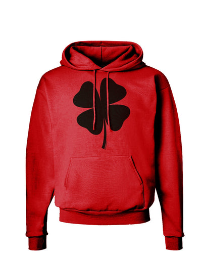 Lucky Four Leaf Clover St Patricks Day Hoodie Sweatshirt-Hoodie-TooLoud-Red-Small-Davson Sales