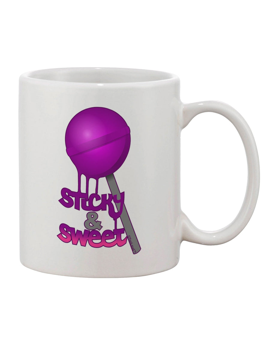 Luscious and Tempting Lollipop Patterned 11 oz Coffee Mug - TooLoud-11 OZ Coffee Mug-TooLoud-White-Davson Sales