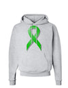 Lyme Disease Awareness Ribbon - Lime Green Hoodie Sweatshirt-Hoodie-TooLoud-AshGray-Small-Davson Sales