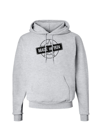 Made In Birth Year 1924 Hoodie Sweatshirt-Hoodie-TooLoud-AshGray-Small-Davson Sales