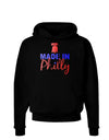 Made In Philly Dark Hoodie Sweatshirt-Hoodie-TooLoud-Black-Small-Davson Sales