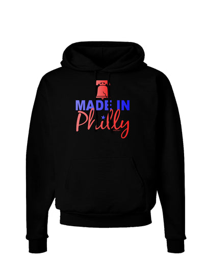 Made In Philly Dark Hoodie Sweatshirt-Hoodie-TooLoud-Black-Small-Davson Sales