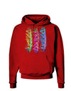 Magic Feathers Dark Hoodie Sweatshirt-Hoodie-TooLoud-Red-Small-Davson Sales