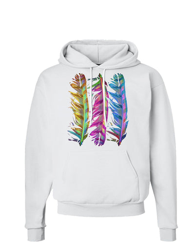 Magic Feathers Hoodie Sweatshirt-Hoodie-TooLoud-White-Small-Davson Sales