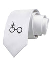 Magic Glasses Printed White Necktie by TooLoud