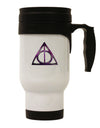 Magic Symbol Stainless Steel 14oz Travel Mug-Travel Mugs-TooLoud-White-Davson Sales