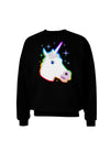 Magical Rainbow Sparkle Unicorn Adult Dark Sweatshirt-Sweatshirts-TooLoud-Black-Small-Davson Sales