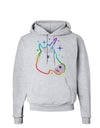 Magical Rainbow Sparkle Unicorn Hoodie Sweatshirt-Hoodie-TooLoud-AshGray-Small-Davson Sales