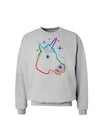 Magical Rainbow Sparkle Unicorn Sweatshirt-Sweatshirts-TooLoud-AshGray-Small-Davson Sales