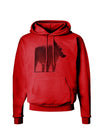 Magnificent Full White Wolf Hoodie Sweatshirt-Hoodie-TooLoud-Red-Small-Davson Sales