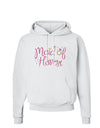 Maid of Honor - Diamond Ring Design - Color Hoodie Sweatshirt-Hoodie-TooLoud-White-Small-Davson Sales