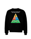 Main Food Groups of an Elf - Christmas Adult Dark Sweatshirt-Sweatshirts-TooLoud-Black-Small-Davson Sales