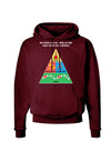 Main Food Groups of an Elf - Christmas Dark Hoodie Sweatshirt-Hoodie-TooLoud-Maroon-Small-Davson Sales