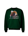 Majestic Aries Picture Adult Dark Sweatshirt-Sweatshirts-TooLoud-Deep-Forest-Green-Small-Davson Sales