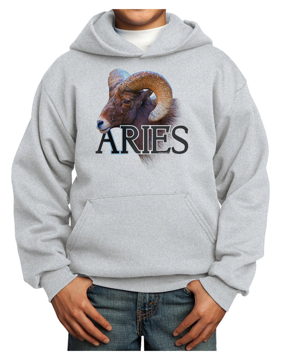 Majestic Aries Picture Youth Hoodie Pullover Sweatshirt-Youth Hoodie-TooLoud-White-XS-Davson Sales