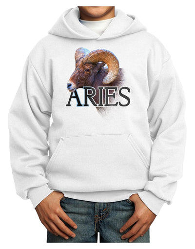 Majestic Aries Picture Youth Hoodie Pullover Sweatshirt-Youth Hoodie-TooLoud-White-XS-Davson Sales