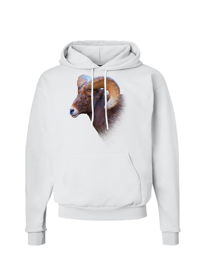 Majestic Bighorn Ram Hoodie Sweatshirt-Hoodie-TooLoud-White-Small-Davson Sales