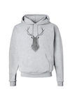 Majestic Stag Distressed Hoodie Sweatshirt-Hoodie-TooLoud-AshGray-Small-Davson Sales