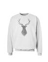 Majestic Stag Distressed Sweatshirt-Sweatshirts-TooLoud-White-Small-Davson Sales