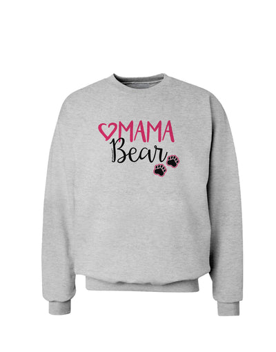 Mama Bear Paws Sweatshirt-Sweatshirts-TooLoud-AshGray-Small-Davson Sales