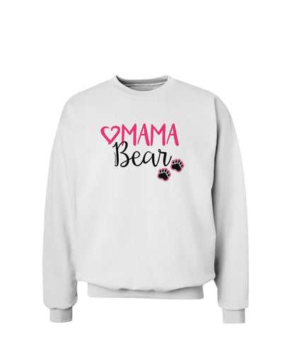 Mama Bear Paws Sweatshirt-Sweatshirts-TooLoud-White-Small-Davson Sales