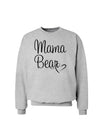 Mama Bear with Heart - Mom Design Sweatshirt-Sweatshirts-TooLoud-AshGray-Small-Davson Sales