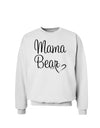Mama Bear with Heart - Mom Design Sweatshirt-Sweatshirts-TooLoud-White-Small-Davson Sales