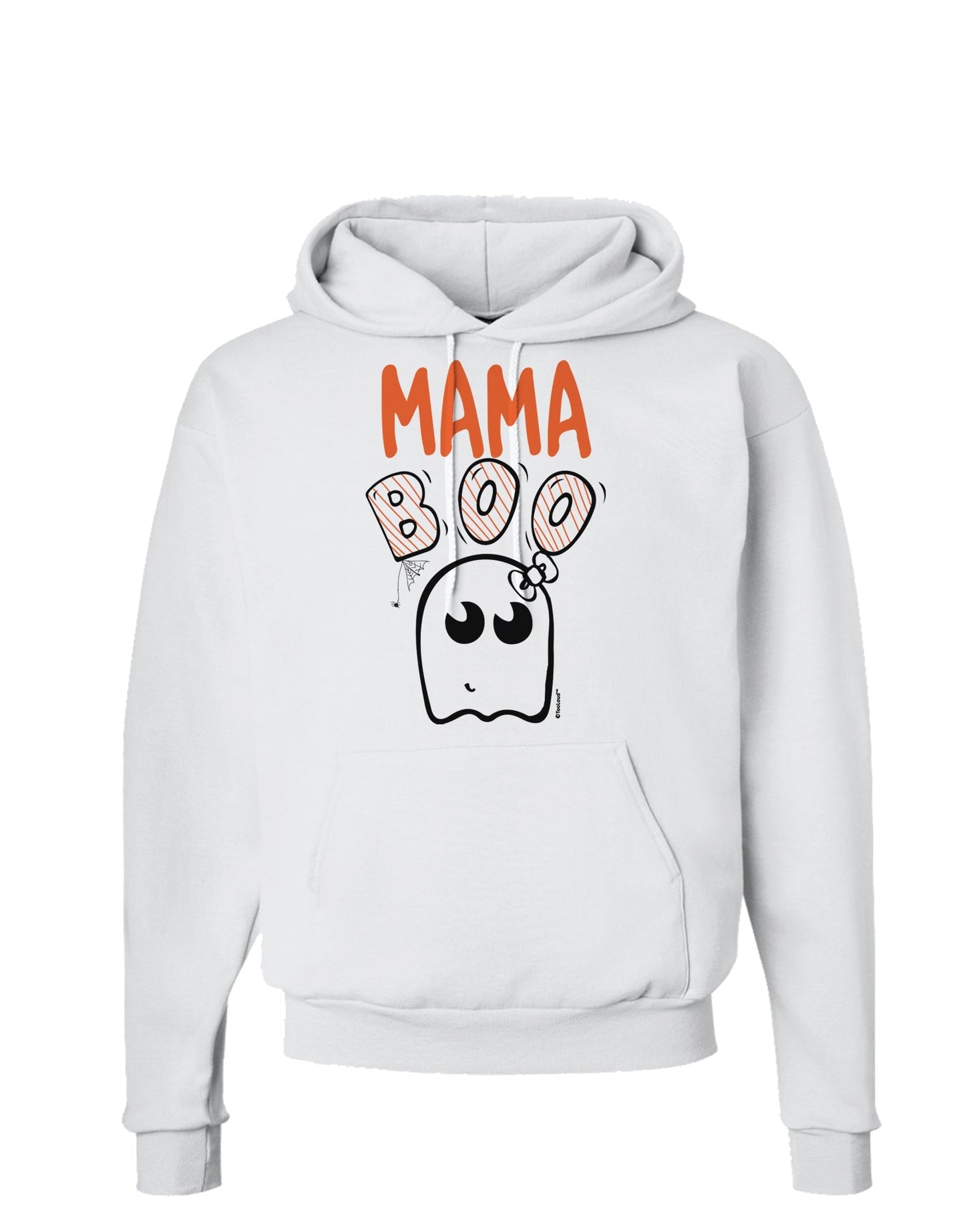 Mama Boo Ghostie Hoodie Sweatshirt-Hoodie-TooLoud-White-Small-Davson Sales