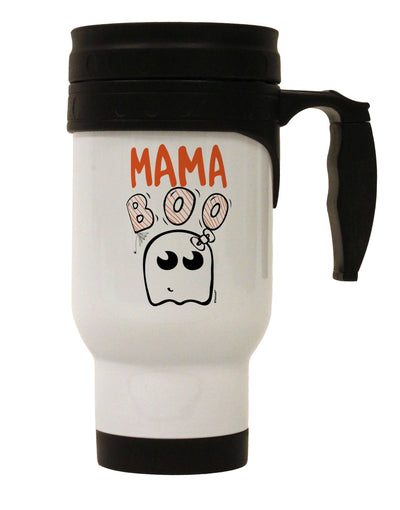 Mama Boo Ghostie Stainless Steel 14 OZ Travel Mug - Expertly Crafted Drinkware-Travel Mugs-TooLoud-Davson Sales
